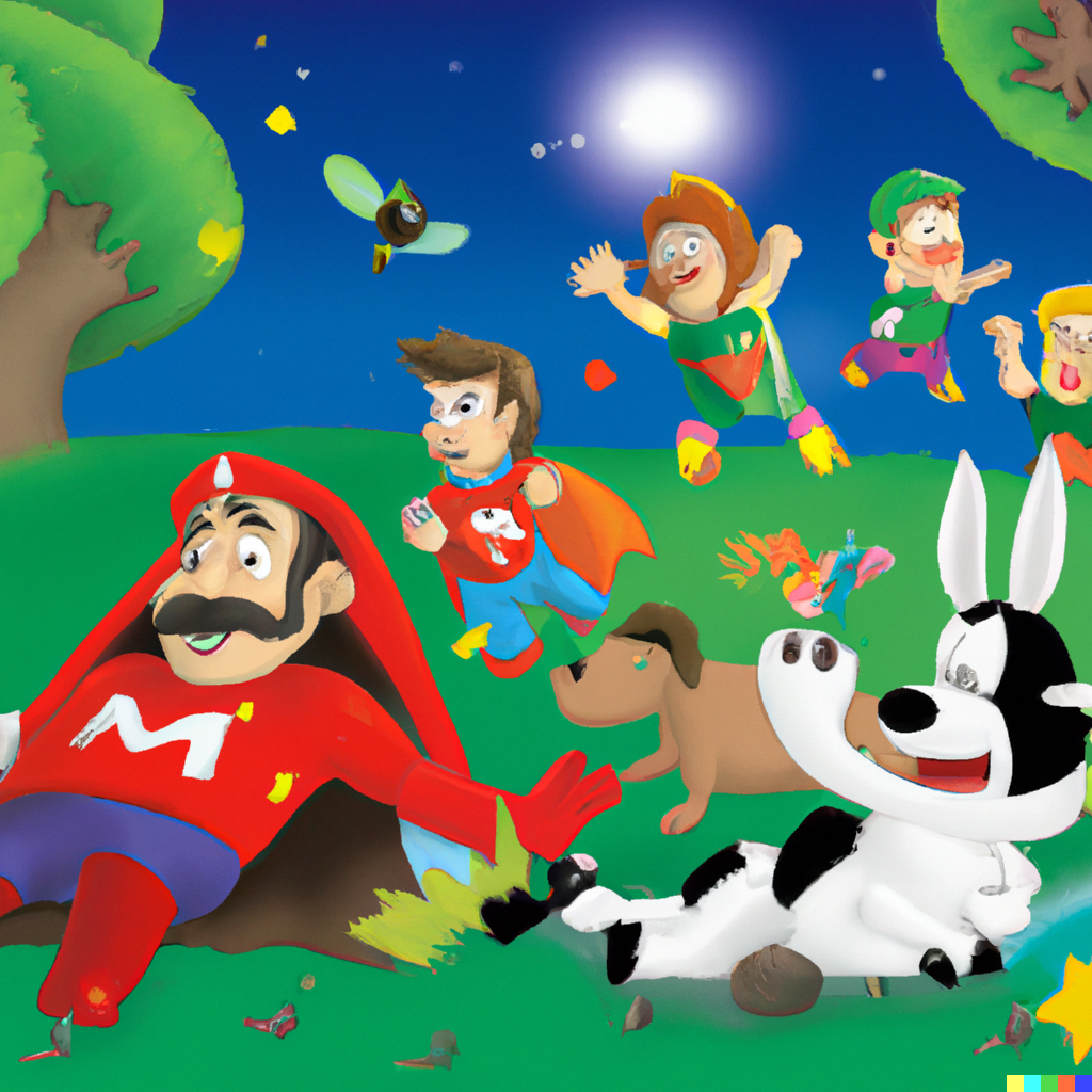 La Gran Aventura de Mario y sus Amigos